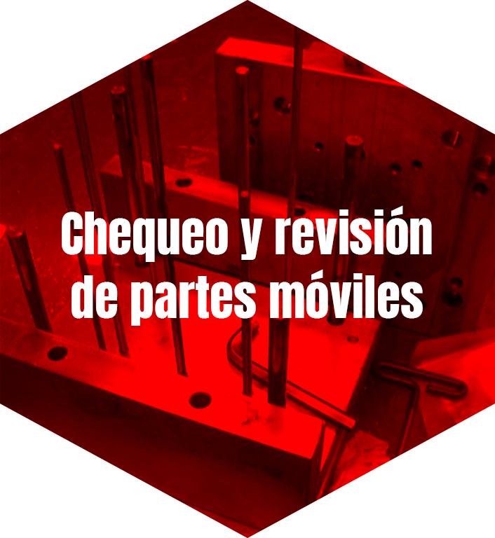 Chequeo y revisión de partes móviles
